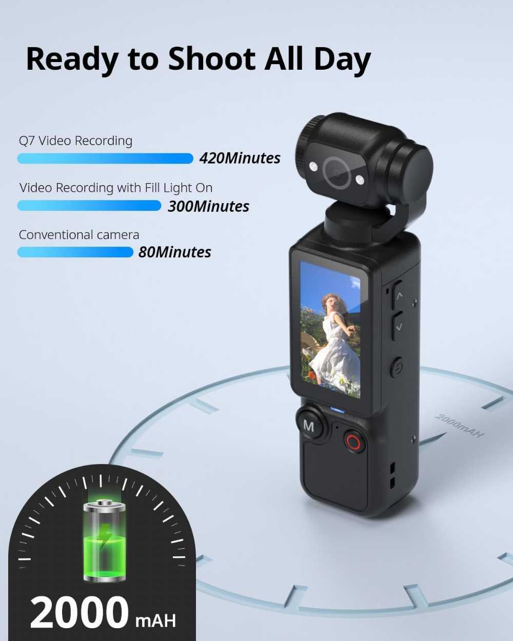 Portable Handheld Video Camera
