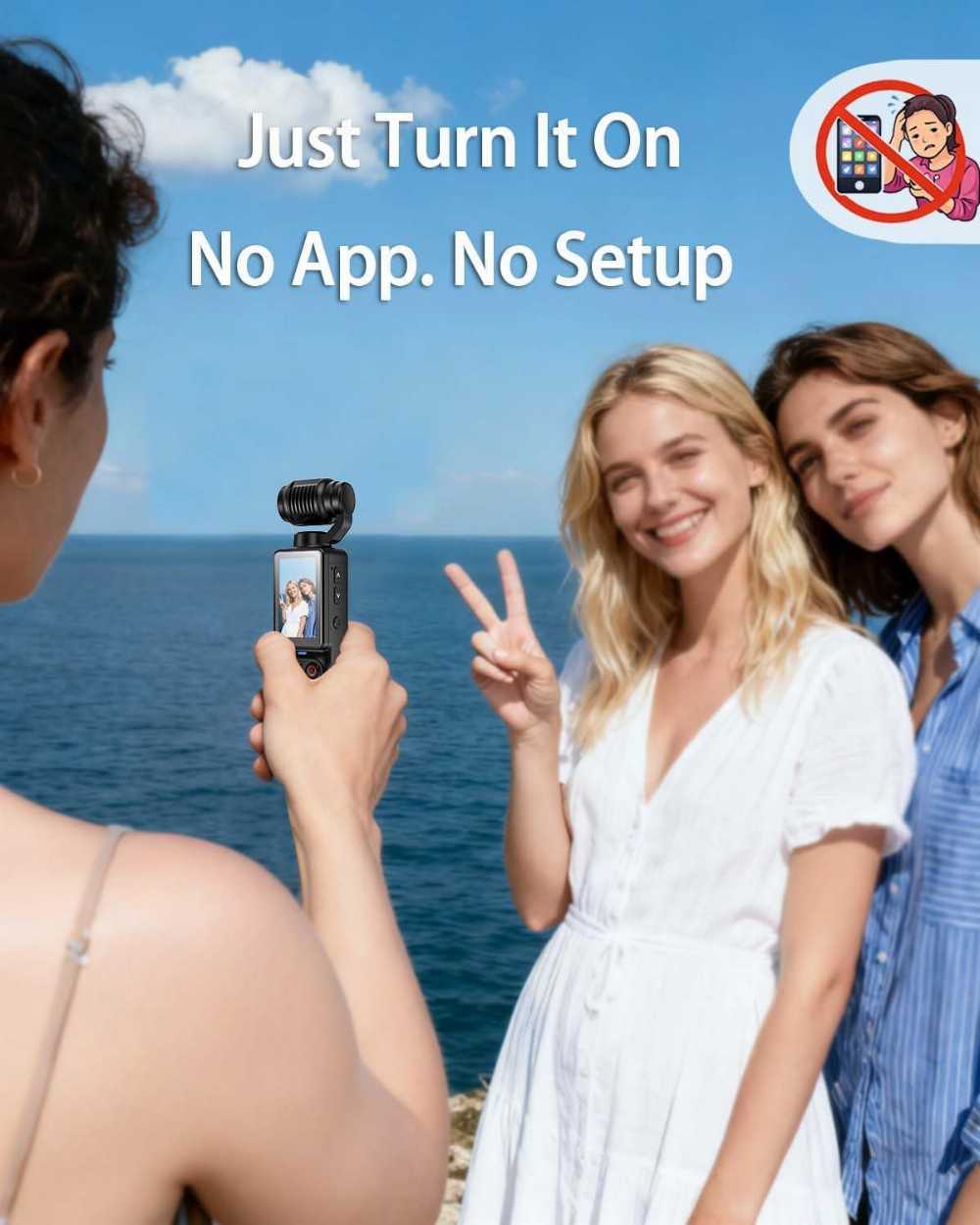 Portable Handheld Video Camera