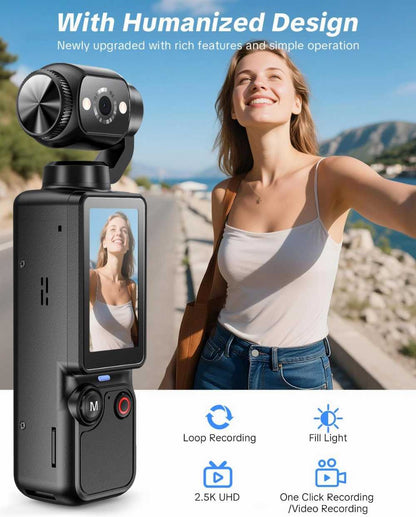 Portable Handheld Video Camera