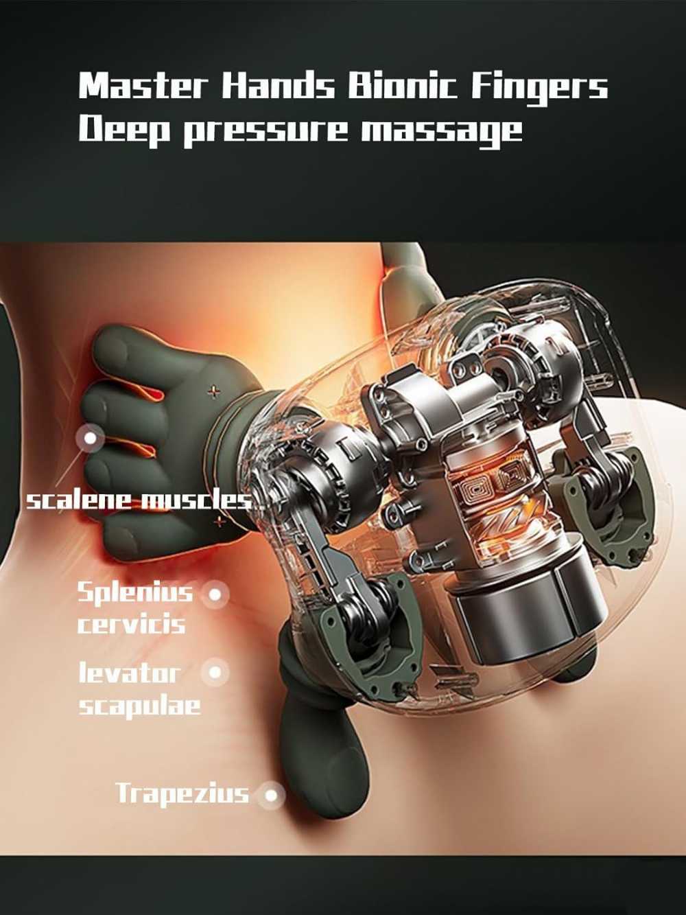 Neck & Back Massager – Deep Tissue Massage