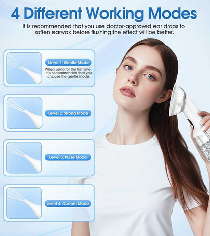 Electric Water Ear Cleaner – USB Rechargeable