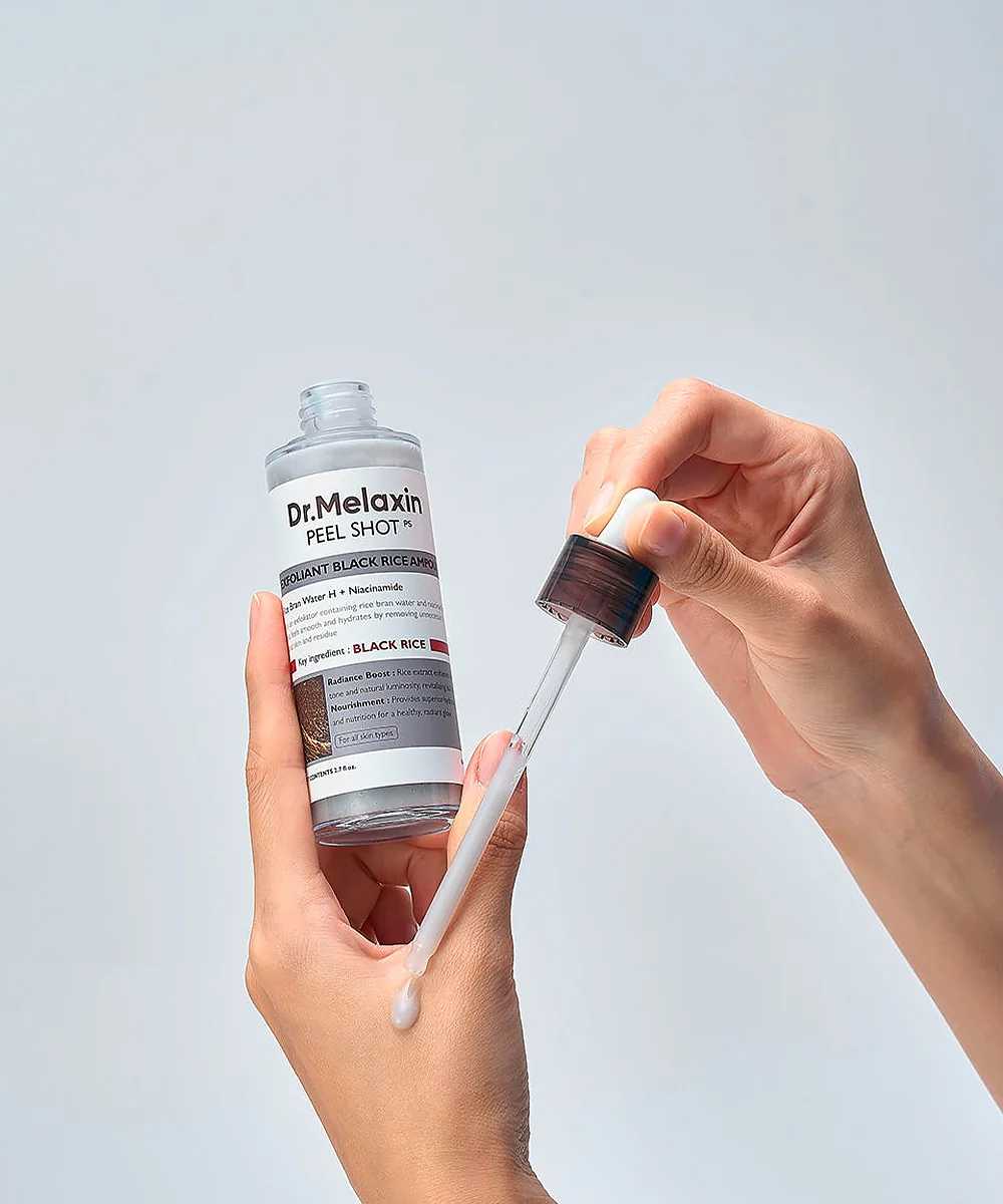 Dr. Melaxin Black Rice Peel Shot Ampoule